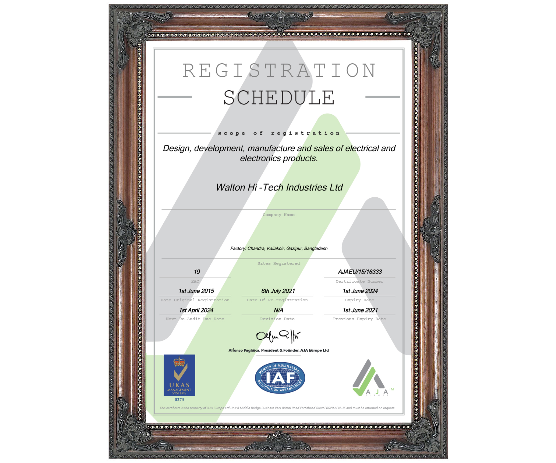 Walton HIL ISO 45001- 2018 OHSMS-2